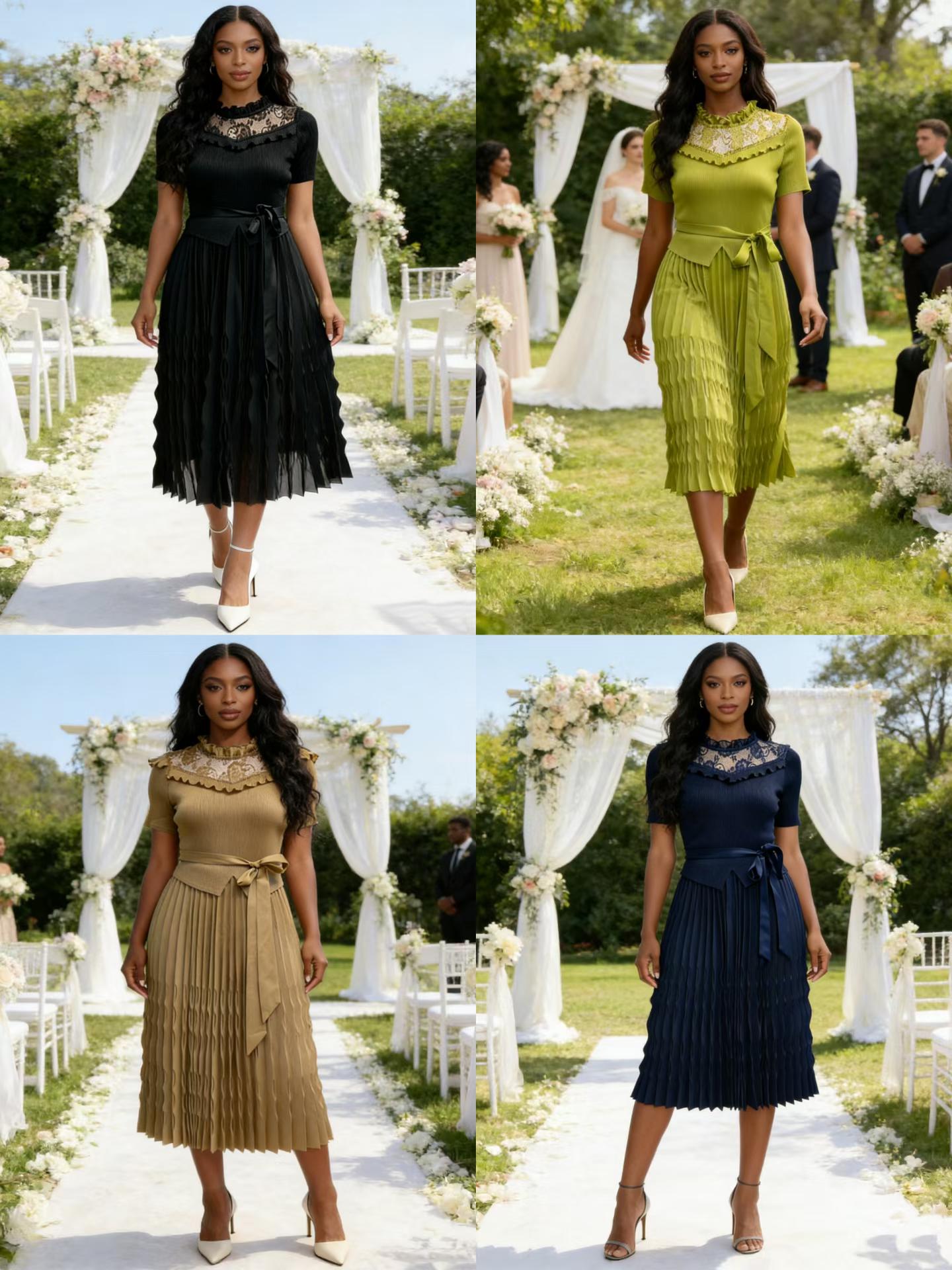 Elegant midi dress