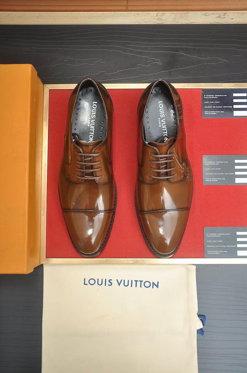 Premium Leather Oxford Shoes – Elegant Formal Wear