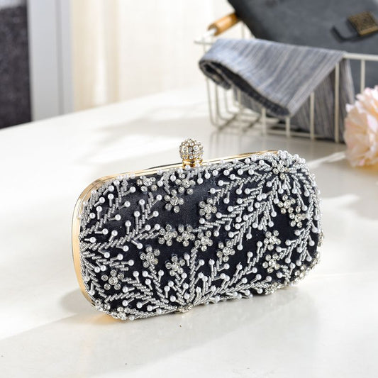 Luxury Crystal Evening Clutch Bag