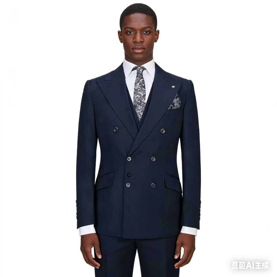Premium Men’s 3-Piece Suit Set