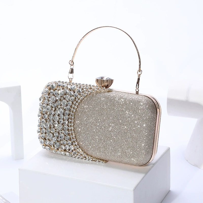Luxury Crystal Evening Clutch Bag