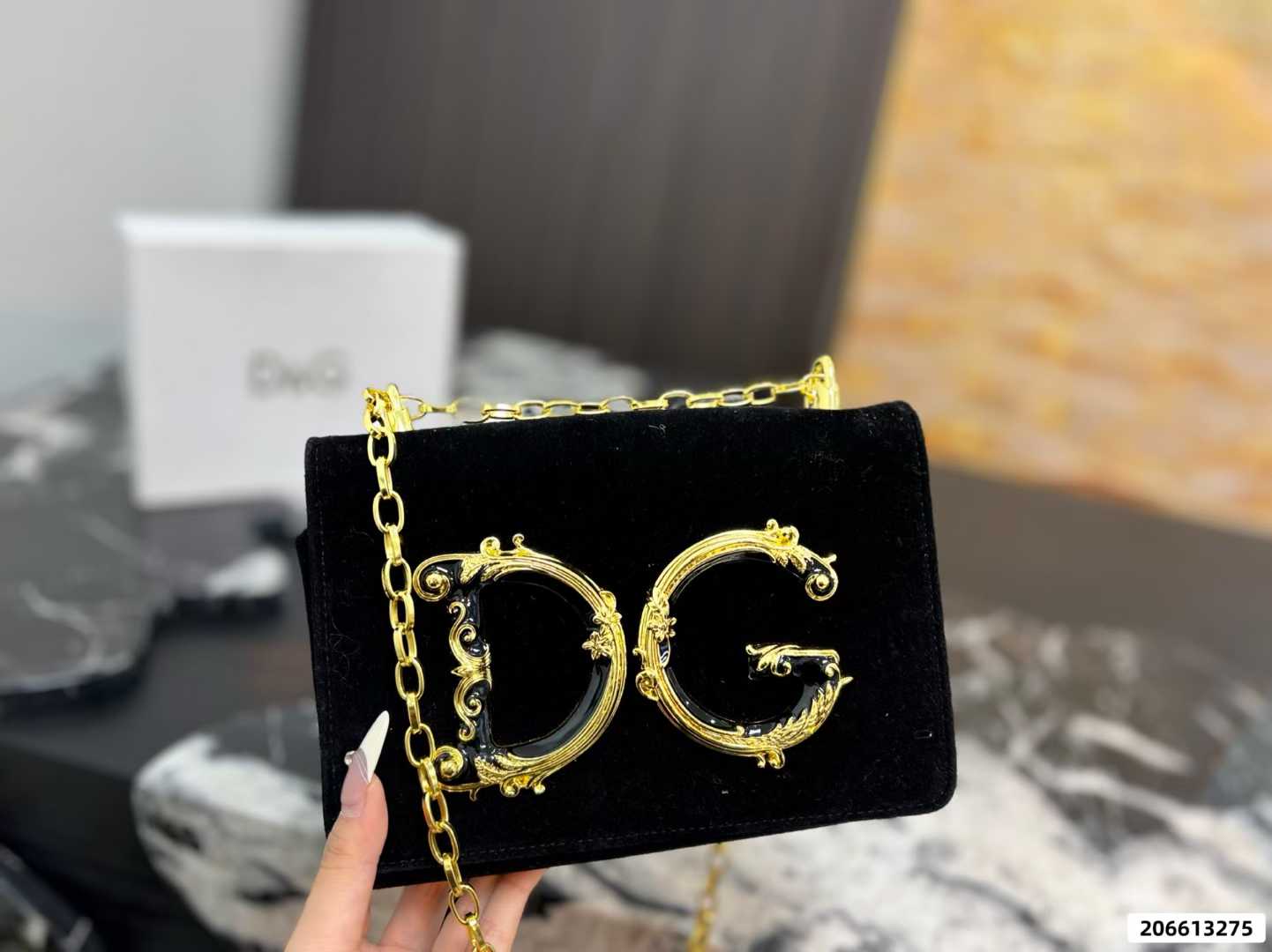 Luxury Statement Chain Shoulder Bag/ animal print