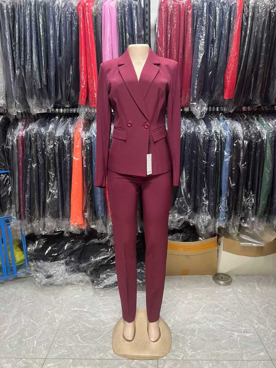 Elegant Women’s 2-Piece Tailored Suit Set
