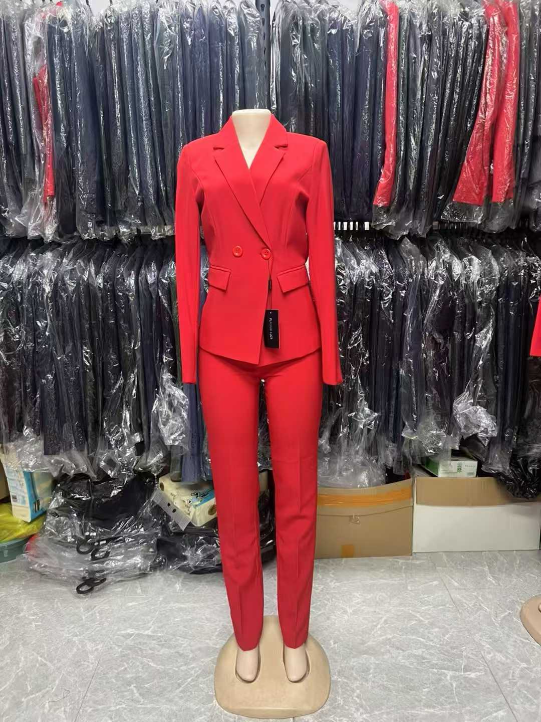 Elegant Women’s 2-Piece Tailored Suit Set