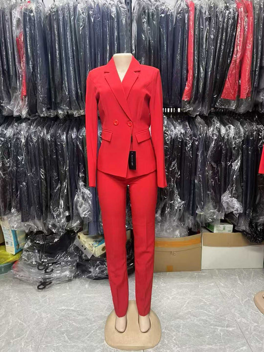 Elegant Women’s 2-Piece Tailored Suit Set