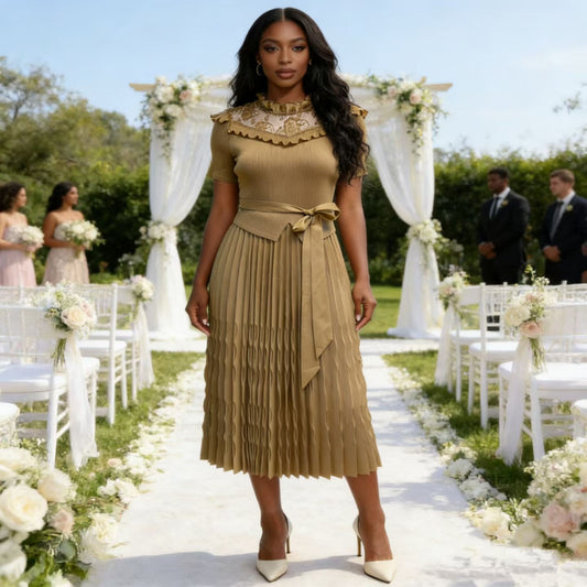 Elegant midi dress