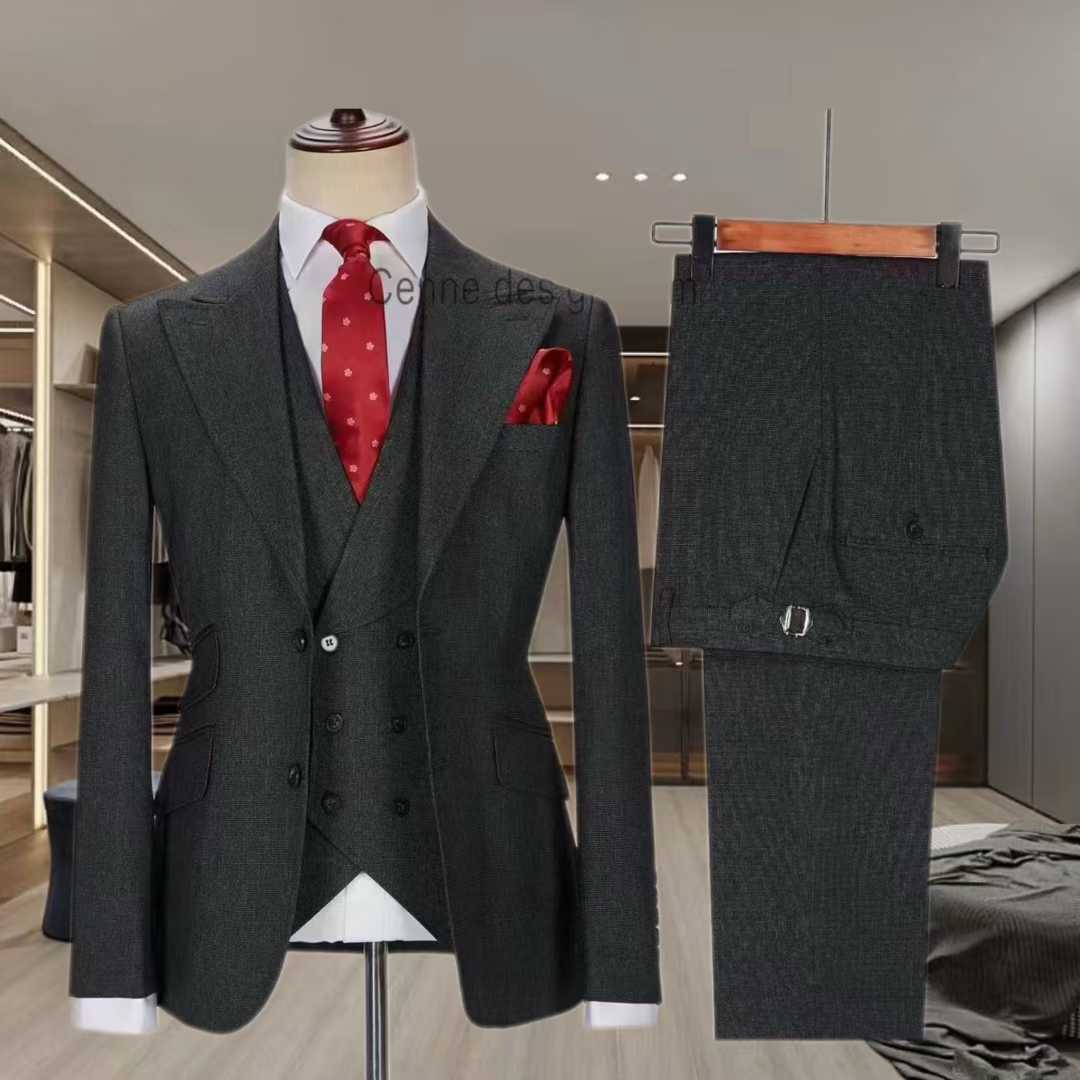 Premium Men’s 3-Piece Suit Set