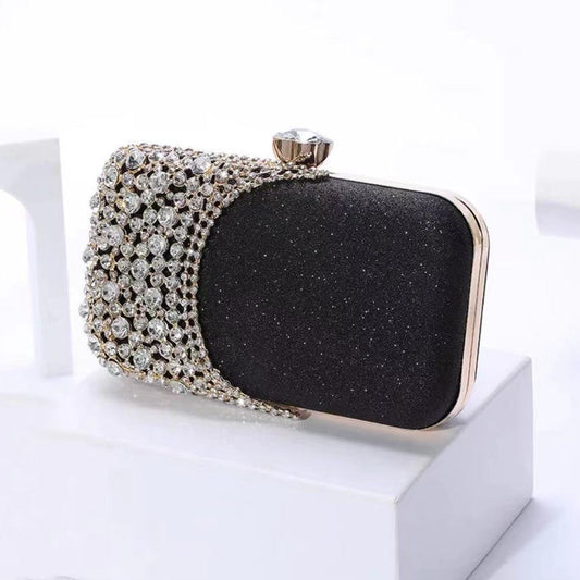 Luxury Crystal Evening Clutch Bag