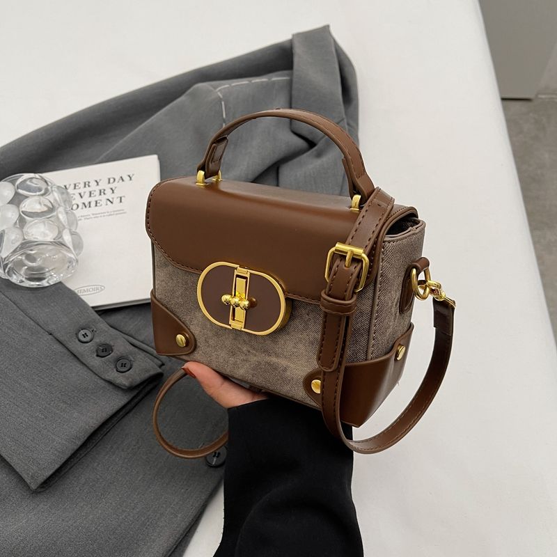 Elegant Mini Top-Handle Crossbody Bag