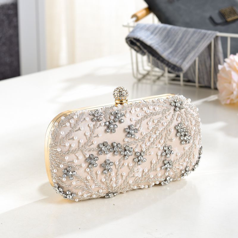 Luxury Crystal Evening Clutch Bag