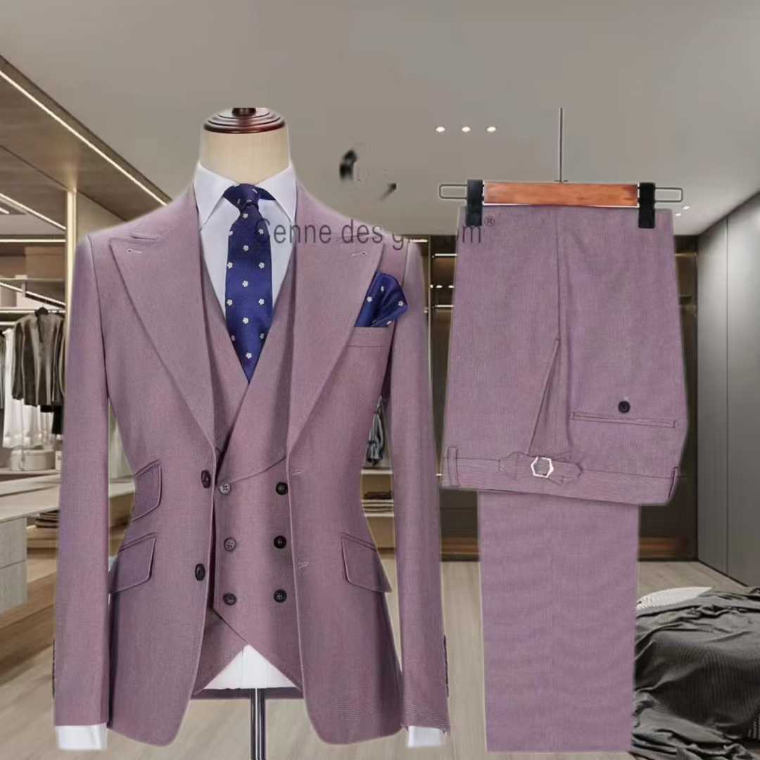 Premium Men’s 3-Piece Suit Set