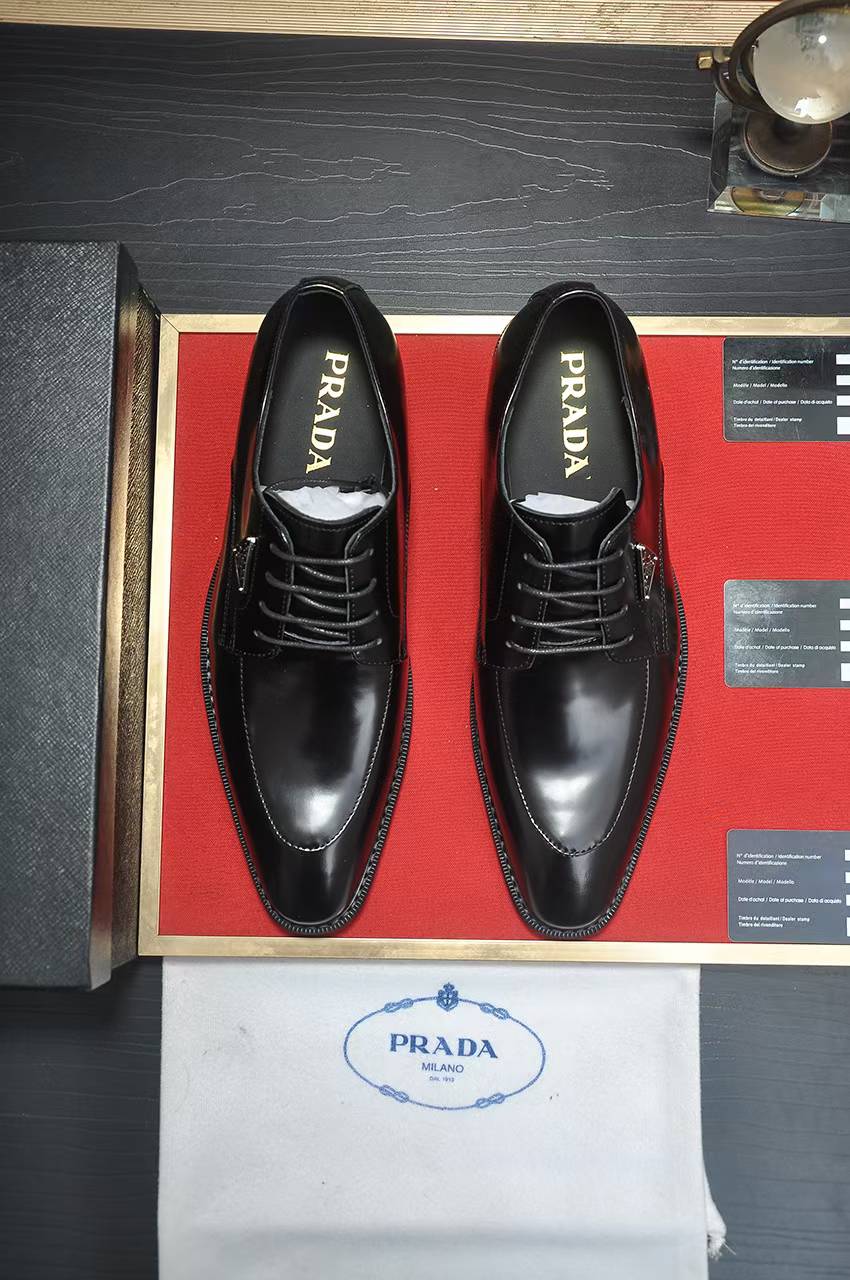 Premium Leather Oxford Shoes – Elegant Formal Wear